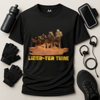 Liber Tea Time Hell Of Diver Helldiving Lovers Outfit Cooling Performance Crew T-Shirt