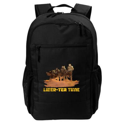 Liber Tea Time Hell Of Diver Helldiving Lovers Outfit Backpack