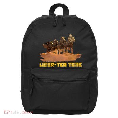Liber Tea Time Hell Of Diver Helldiving Lovers Outfit 16 in Basic Backpack
