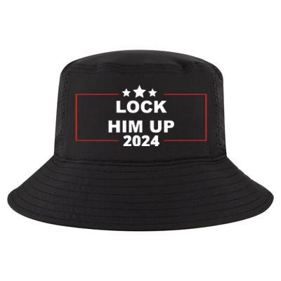 Lock Trump Up 2024 Lock Him Up Cool Comfort Performance Bucket Hat