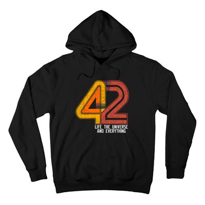 Life The Universe And Everything Hoodie