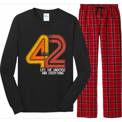 Life The Universe And Everything Long Sleeve Pajama Set