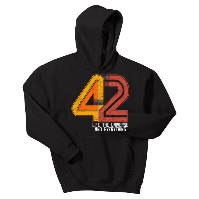 Life The Universe And Everything Kids Hoodie