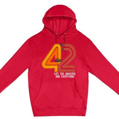 Life The Universe And Everything Premium Pullover Hoodie