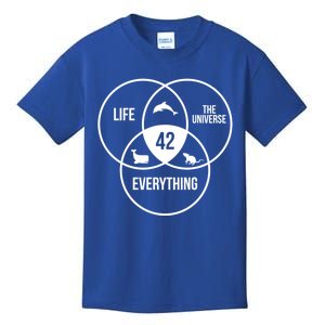 Life The Universe And Everything 42 Answer To Life Meaningful Gift Kids T-Shirt