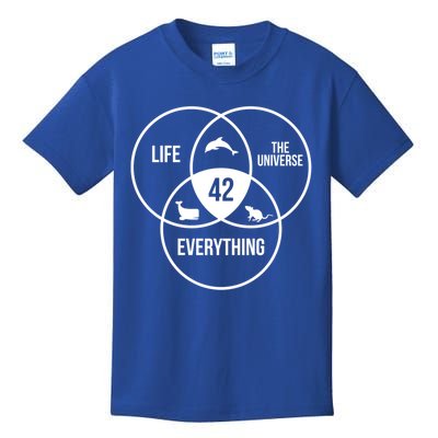 Life The Universe And Everything 42 Answer To Life Meaningful Gift Kids T-Shirt