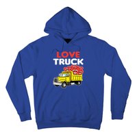 Love Truck Valentines Day Construction Heavy Equipt Great Gift Hoodie