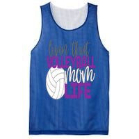 Livin That Volleyball Mom Life Sports Team Daughter Son Cute Gift Mesh Reversible Basketball Jersey Tank