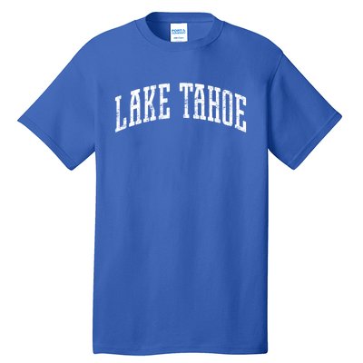 Lake Tahoe Vintage Outdoors Meaningful Gift Tall T-Shirt