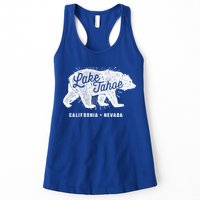 Lake Tahoe Vintage Retro Bear California Nevada Gift Womens Tank Top
