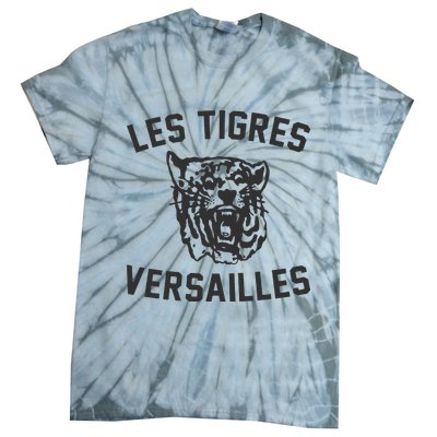 Les Tigres Versailles France French Tigers Trendy Design Tie-Dye T-Shirt
