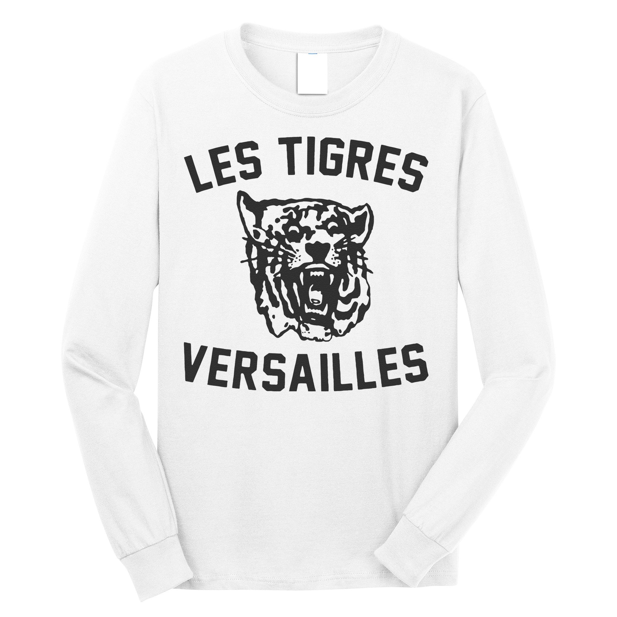 Les Tigres Versailles France French Tigers Trendy Design Long Sleeve Shirt