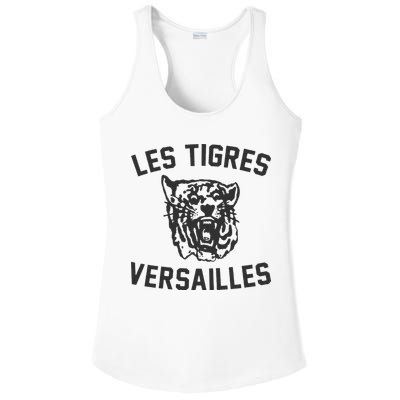Les Tigres Versailles France French Tigers Trendy Design Ladies PosiCharge Competitor Racerback Tank