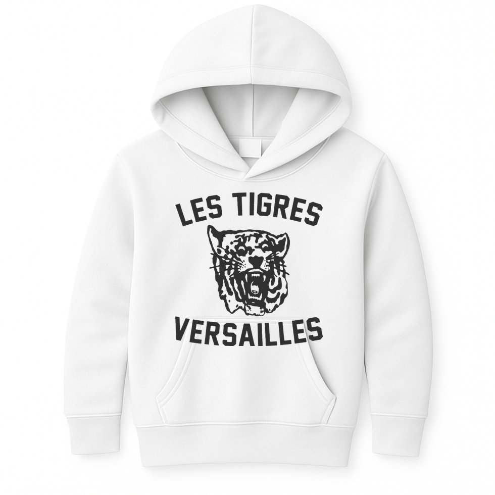 Les Tigres Versailles France French Tigers Trendy Design Kids Hoodie