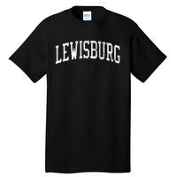 Lewisburg TN Vintage Athletic Sports JS02 Tall T-Shirt