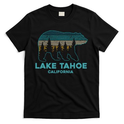 Lake Tahoe Vintage California Grizzly Bear Souvenir T-Shirt