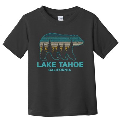 Lake Tahoe Vintage California Grizzly Bear Souvenir Toddler T-Shirt