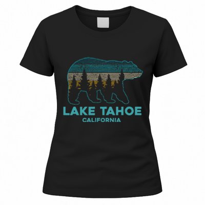 Lake Tahoe Vintage California Grizzly Bear Souvenir Women's T-Shirt