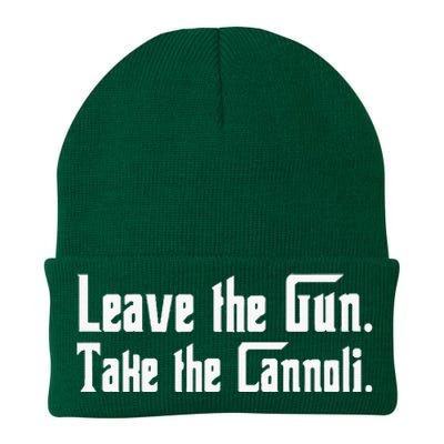 Let The Weapon Take The Cannoli Knit Cap Winter Beanie