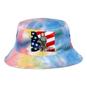 Lily Tang Williams The Debate On Gun Control Is Over Tie Dye Newport Bucket Hat