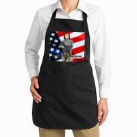 Lily Tang Williams The Debate On Gun Control Is Over Full-Length Apron With Pockets