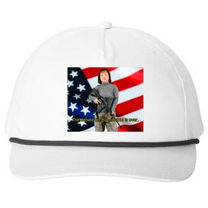 Lily Tang Williams The Debate On Gun Control Is Over Snapback Five-Panel Rope Hat