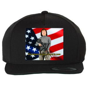 Lily Tang Williams The Debate On Gun Control Is Over Wool Snapback Cap