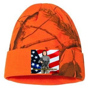 Lily Tang Williams The Debate On Gun Control Is Over Kati Licensed 12" Camo Beanie