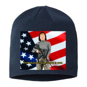 Lily Tang Williams The Debate On Gun Control Is Over Sustainable Beanie