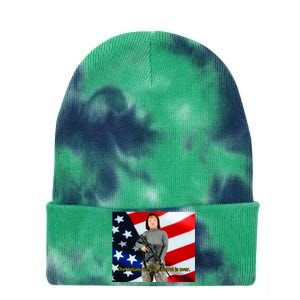 Lily Tang Williams The Debate On Gun Control Is Over Tie Dye 12in Knit Beanie