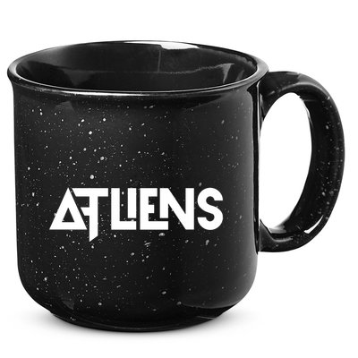 Leaving The World Behind Wavy 15oz Campfire Ceramic Mug