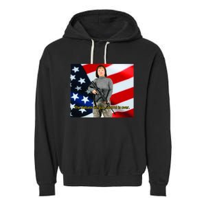 Lily Tang Williams The Debate On Gun Control Is Over Garment-Dyed Fleece Hoodie