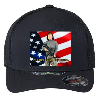 Lily Tang Williams The Debate On Gun Control Is Over Flexfit Unipanel Trucker Cap