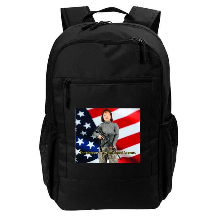 Lily Tang Williams The Debate On Gun Control Is Over Backpack