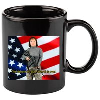 Lily Tang Williams The Debate On Gun Control Is Over 11oz C Handle Ceramic Mug