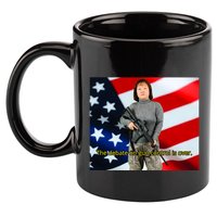 Lily Tang Williams The Debate On Gun Control Is Over 11oz C Handle Ceramic Mug