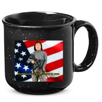 Lily Tang Williams The Debate On Gun Control Is Over 15oz Campfire Ceramic Mug