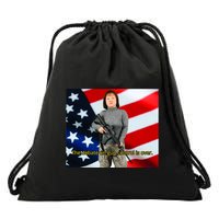 Lily Tang Williams The Debate On Gun Control Is Over Drawstring Bag