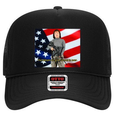 Lily Tang Williams The Debate On Gun Control Is Over Trucker Hat