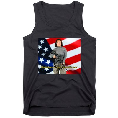 Lily Tang Williams The Debate On Gun Control Is Over Tank Top