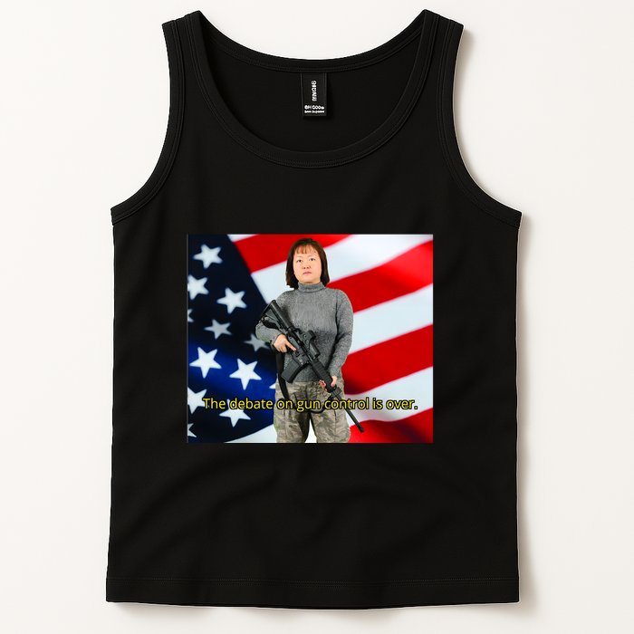 Lily Tang Williams The Debate On Gun Control Is Over Tank Top