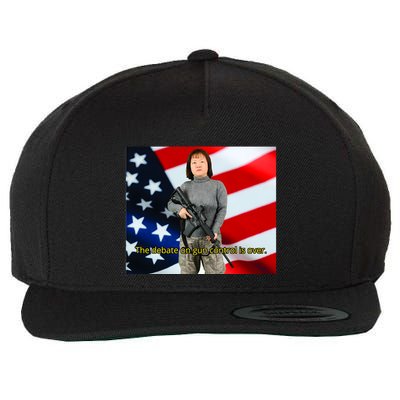 Lily Tang Williams The Debate On Gun Control Is Over Wool Snapback Cap