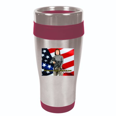 Lily Tang Williams The Debate On Gun Control Is Over 16oz Travel Tumbler