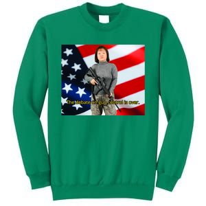 Lily Tang Williams The Debate On Gun Control Is Over Sweatshirt