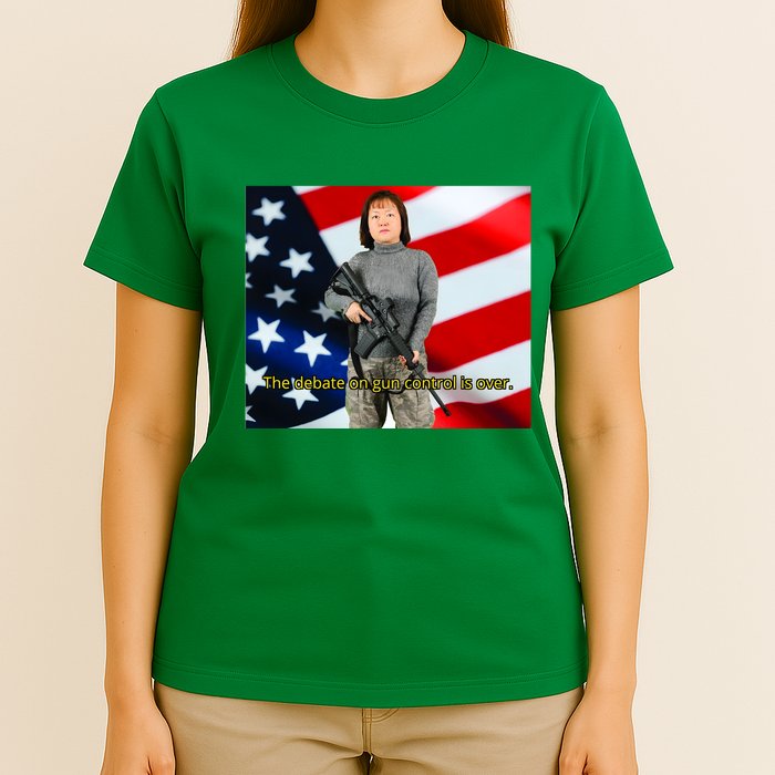 Lily Tang Williams The Debate On Gun Control Is Over T-Shirt