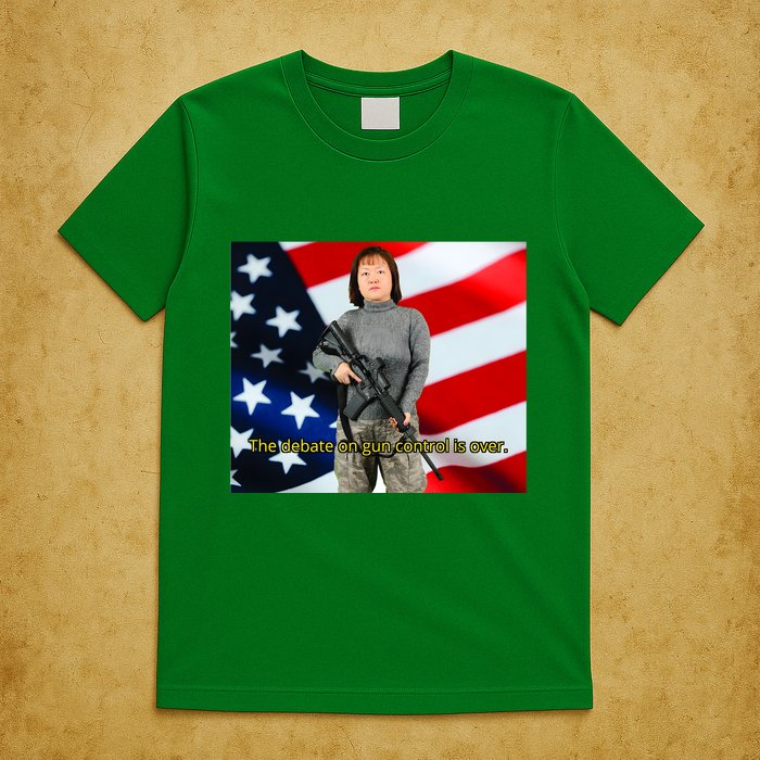 Lily Tang Williams The Debate On Gun Control Is Over T-Shirt