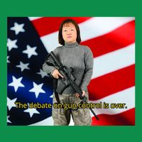 Lily Tang Williams The Debate On Gun Control Is Over T-Shirt