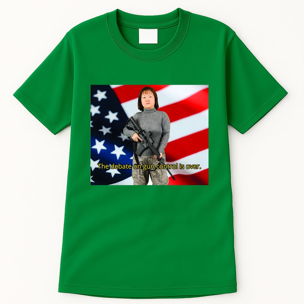 Lily Tang Williams The Debate On Gun Control Is Over Tall T-Shirt