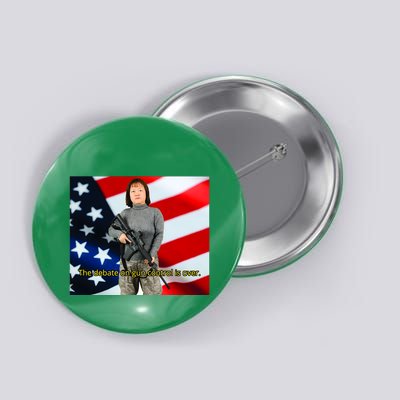 Lily Tang Williams The Debate On Gun Control Is Over Button