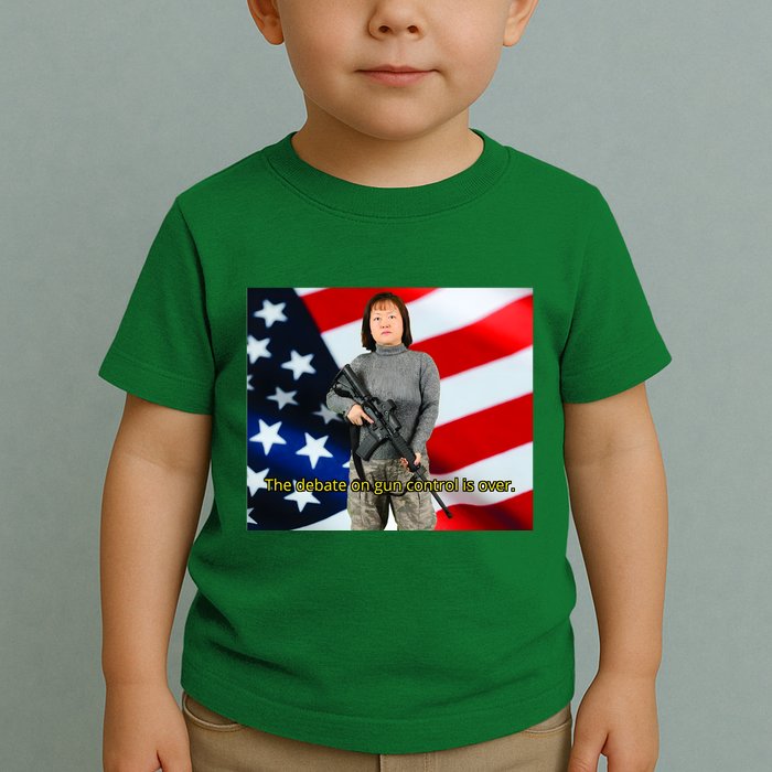 Lily Tang Williams The Debate On Gun Control Is Over Toddler T-Shirt